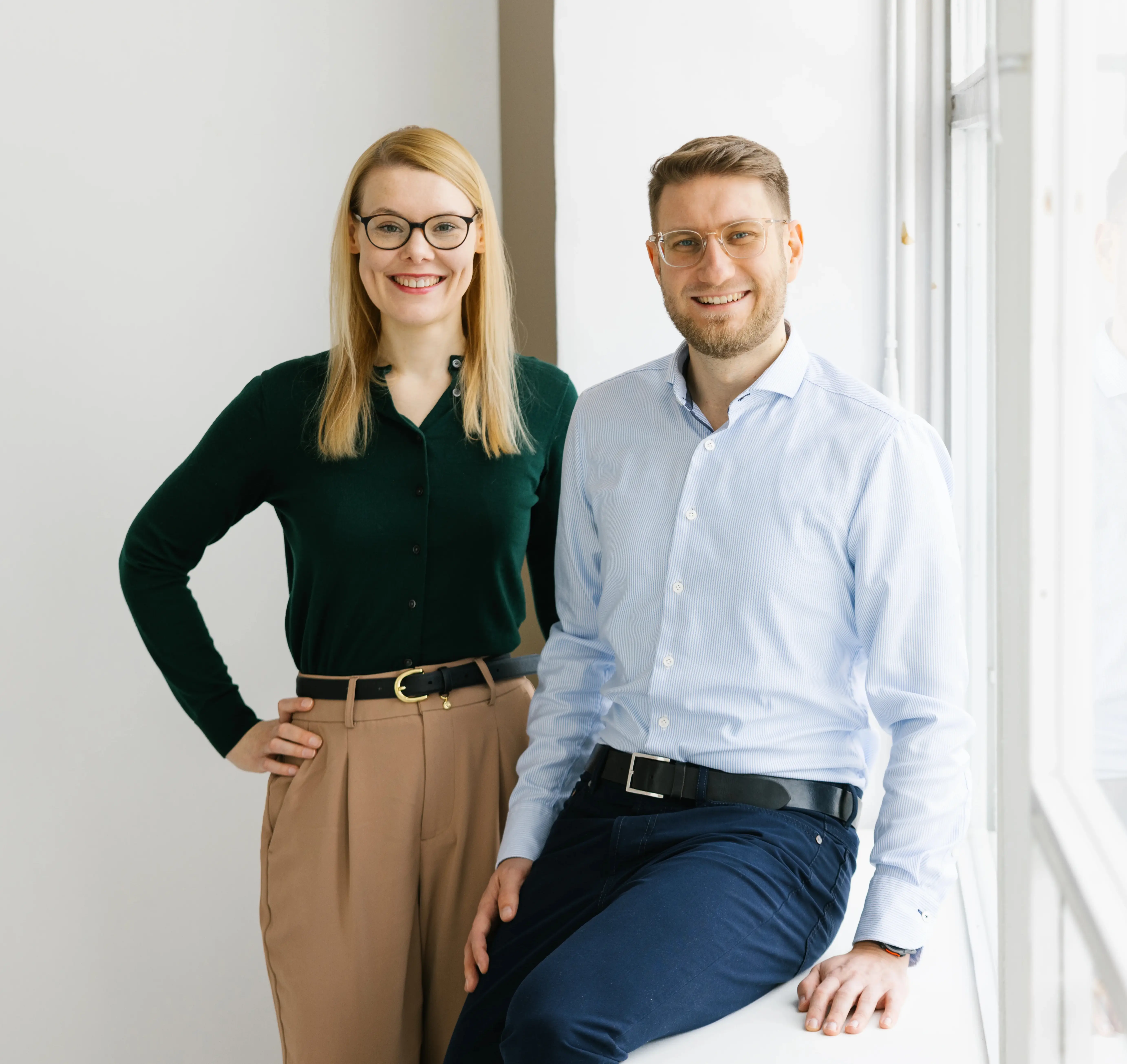 Paul von Berg und Irene Ternes – Gründer von Aivisory